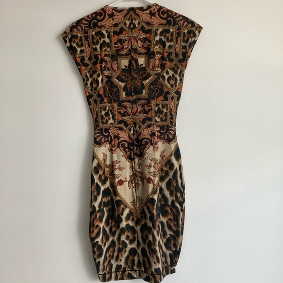 JUST CAVALLI Animal Print Bodycon Dress - Picture 4 of 5